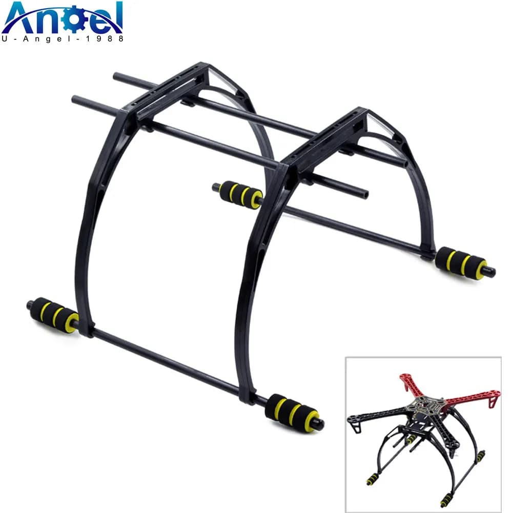 Carrello di atterraggio drone per F330 F450 F550 RC MWC 4 assi 6 assi RC Multicopter Quadcopter Elicottero Multi-Rotore
