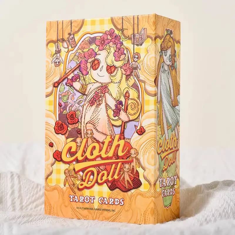 Nuove carte tarocchi originali Ragdoll Burattino VIGLIO TAROT Weite Collezione di giochi da tavolo di carte per principianti Mini portatile