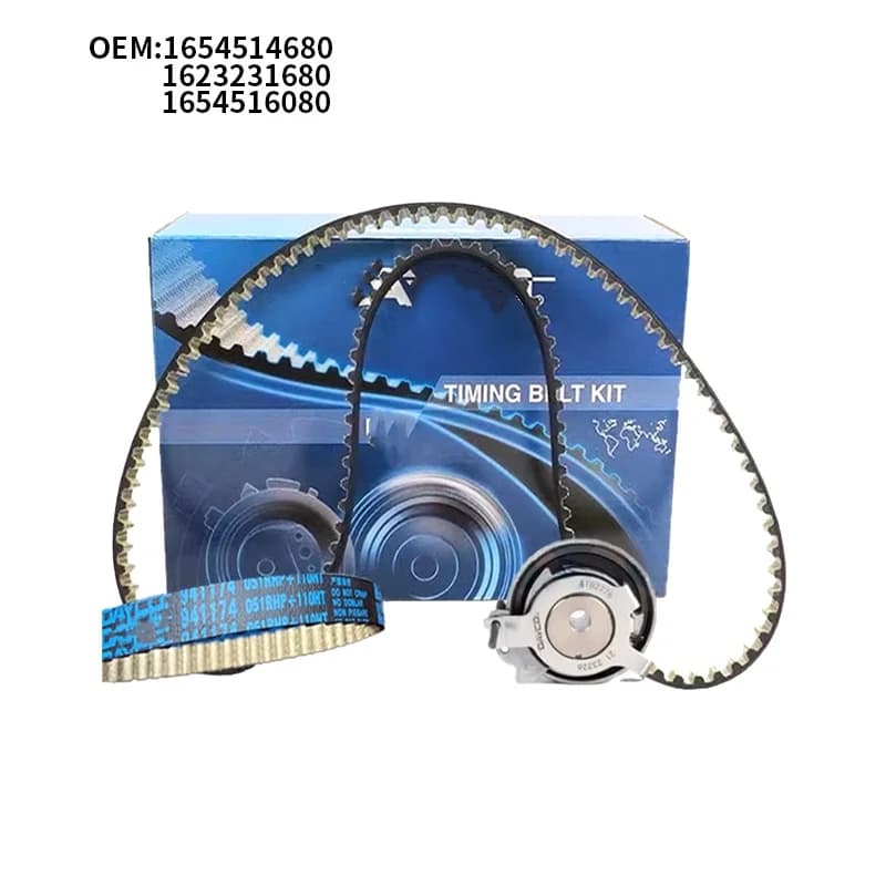 1654514680 1623231680 1654516080 Original Timing Belt Timing Set For Peugeot 308 208 2008 408 3008 Citroen C3 C4 DS3 DS4 1.2THP