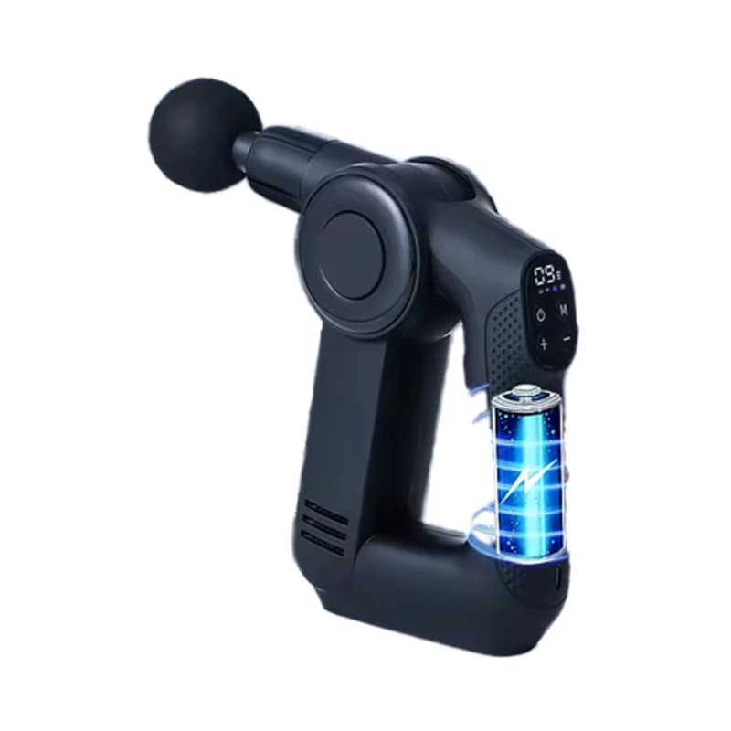 High Quality Portable Foldable Massage Gun for Deep Fabric Relaxation and Muscles Multifunctional Folder with Heat Function