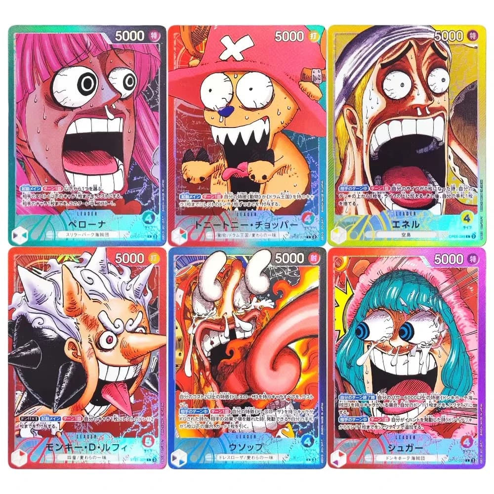 Carte da Collezione ONE PIECE Fai-da-Te: Monkey D. Luffy, Tony Tony Chopper, Usopp - Edizione Giapponese di Alta Qualità, Carte Anime Personalizzate
