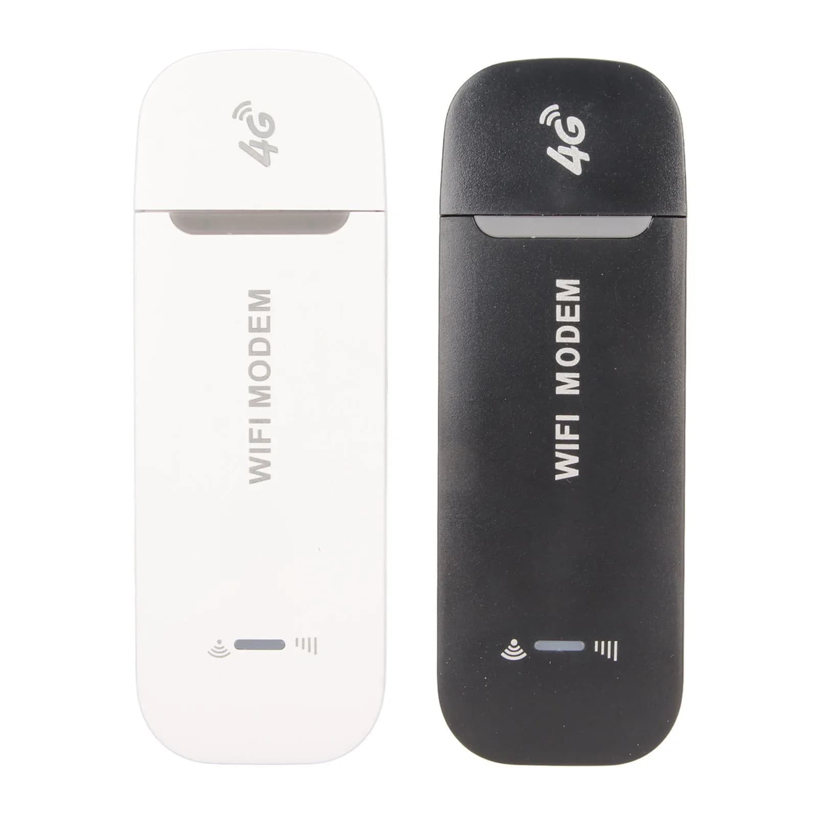 Router WiFi 4G 1Pc Slot per scheda SIM ad alta velocità da 150Mbps 10 utenti Condividi Modem WiFi USB 4G LTE portatile per viaggi in ufficio a casa