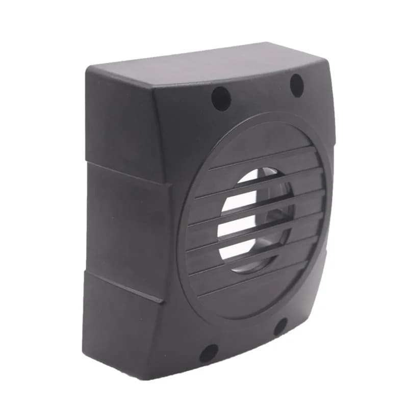 2 pezzi di plastica per batterie per schede elettriche piccolo elettrodomestico ventilatore motore antivento antipolvere ventilatore elettrico coperchi filtro motore
