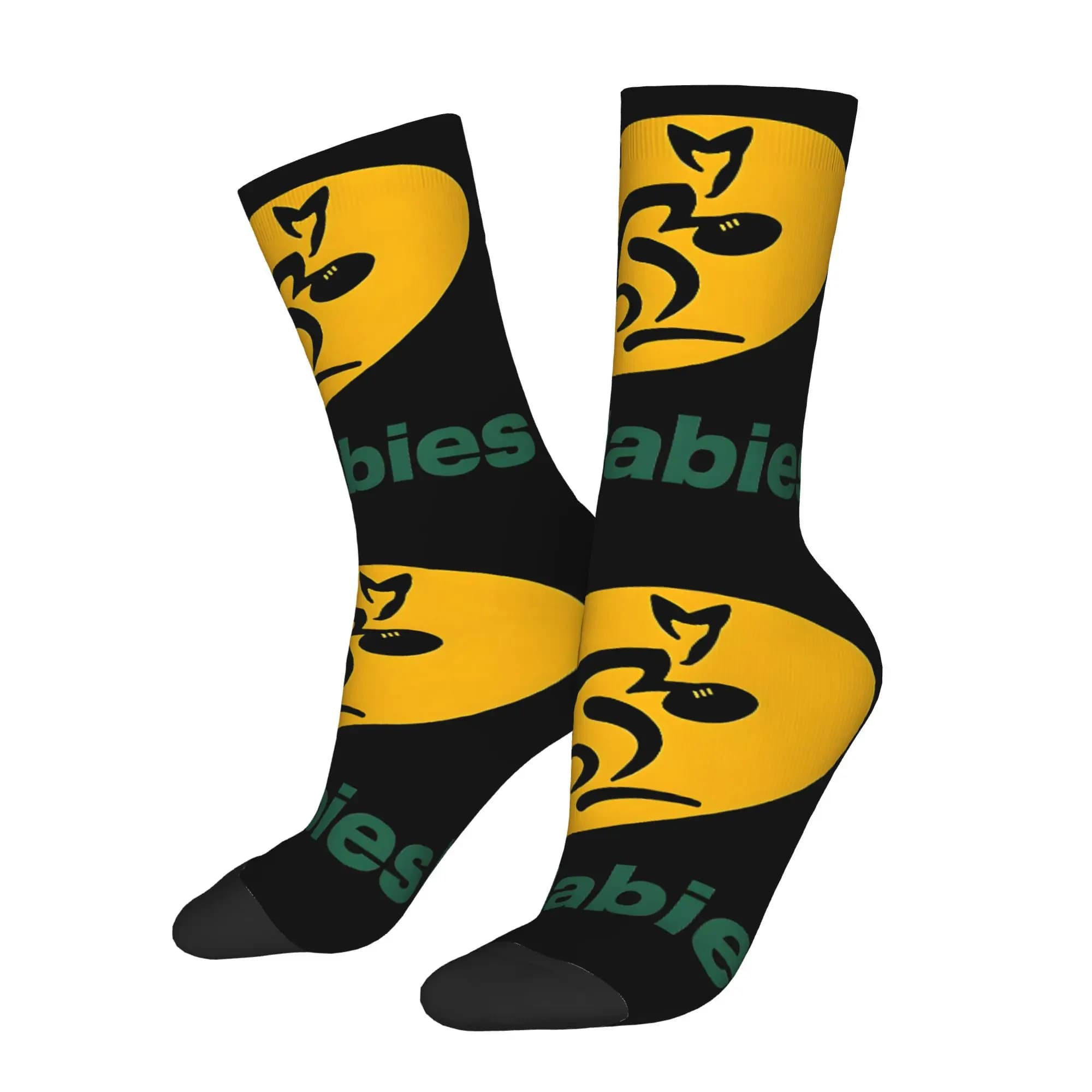 Fun sock for man model kangaroo Hip Hop Harajuku Happy model breathable sock printed casual gift