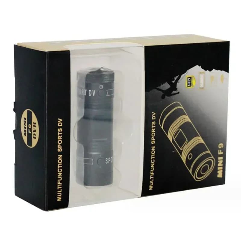 Mini F9 Camera Full HD 1080p Mountain Bike Bike casco moto sport Action Camera videoregistratore accessori moto