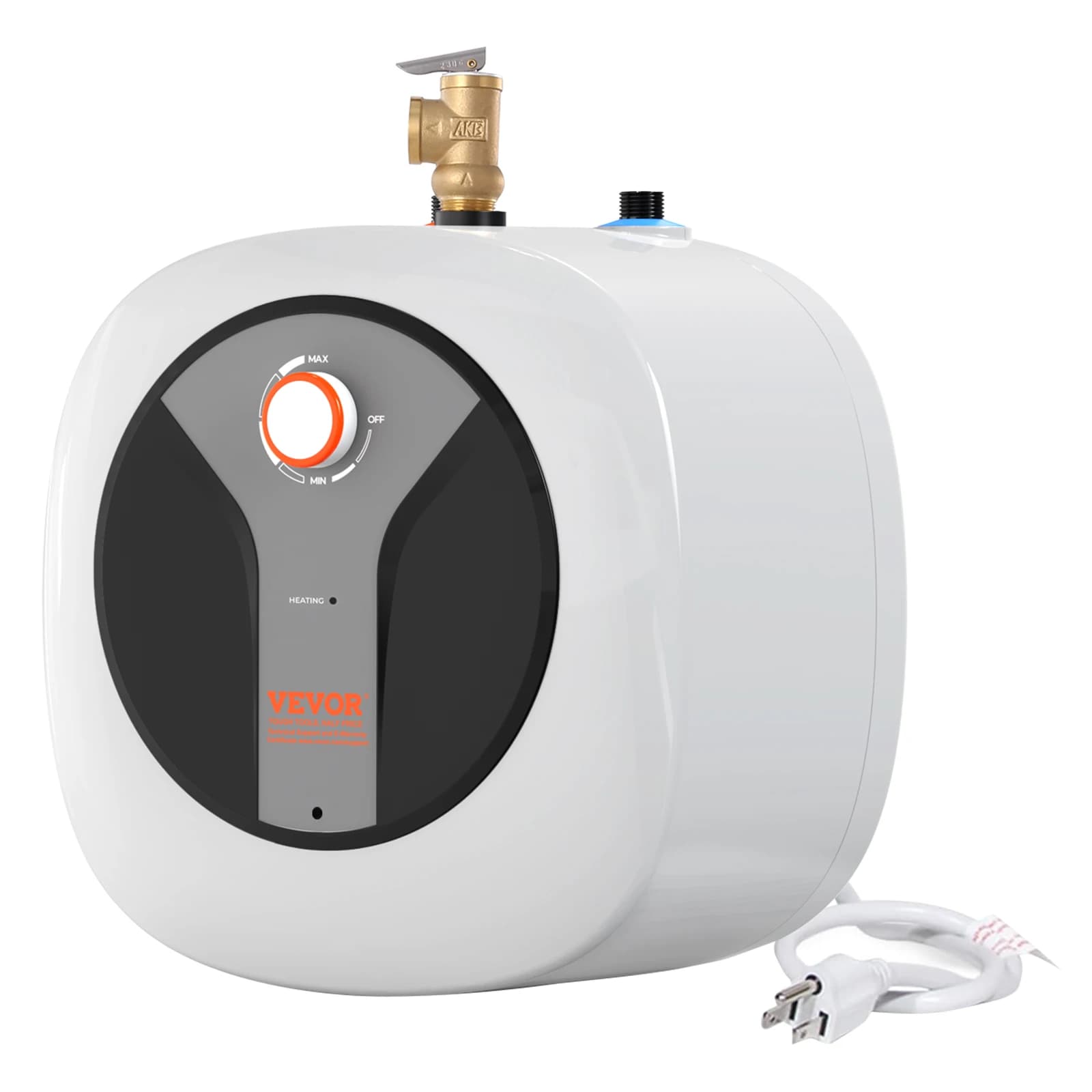 SucceBuy Scaldabagno Elettrico Mini-Serbatoio 1440W Caldaia per Acqua Calda per Kichen Bagno Ristorante Mensola a Parete Montaggio a Pavimento