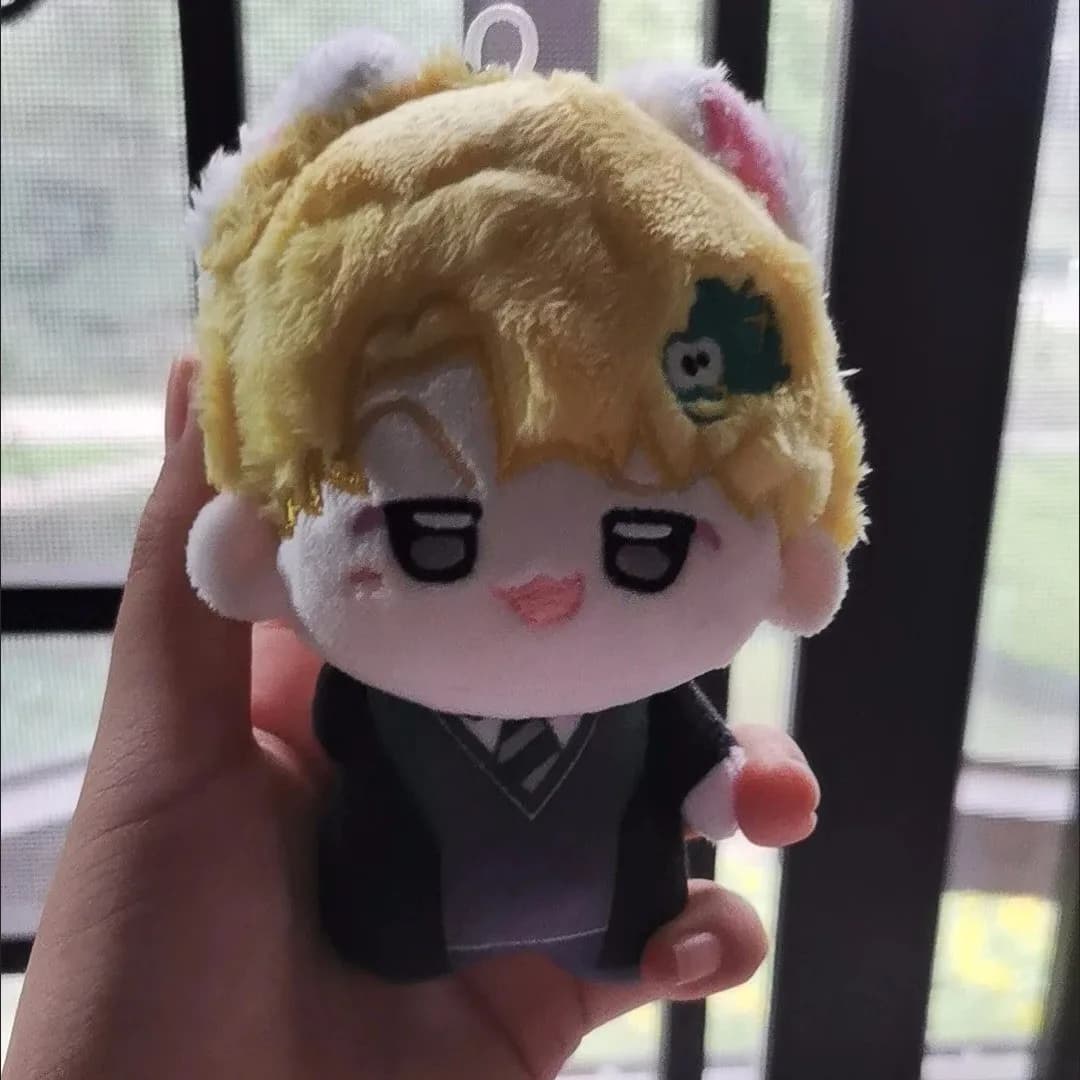 Peluche Draco Malfoy da 10 cm, Morbido Pupazzo di Malfoy Draco Stampato, Regalo per i Fan, Giocattolo di Peluche, Ciondolo, Bambola da Collezione Alex Price