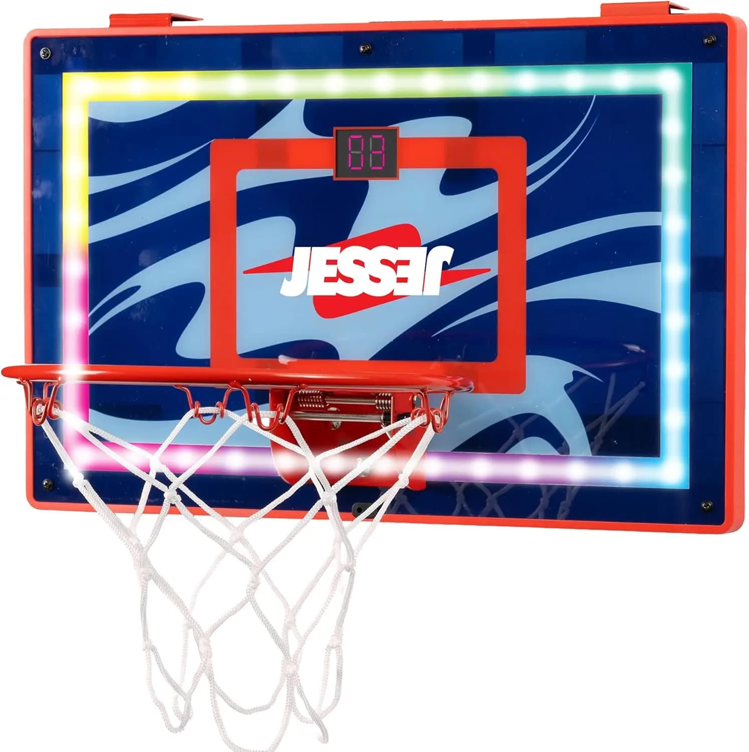 Canestro da basket da interno con palloni per bambini, ragazzi e famiglie - Gioco divertente per tutte le età dai 6 anni in su