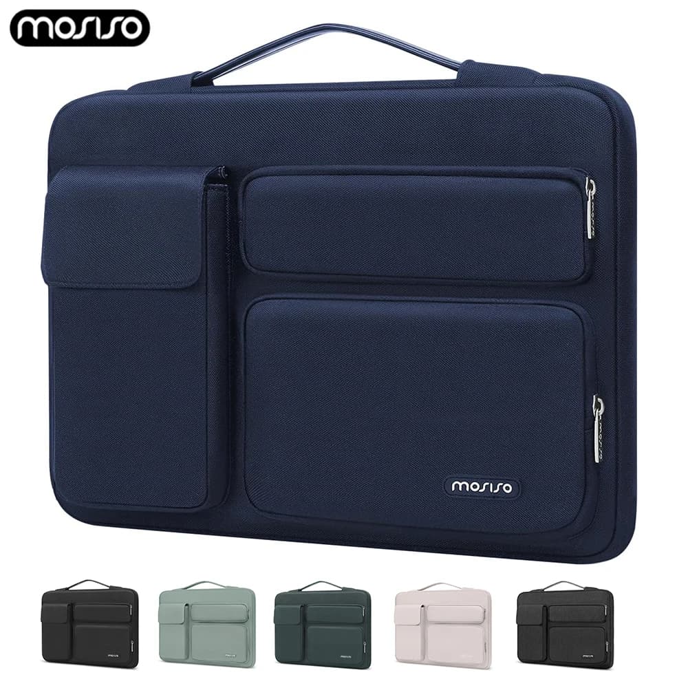 Custodia per laptop 13 14 15 15.6 16 pollici Borsa per notebook Custodia da trasporto per MacBook Air Pro M1 M2 M3 HP Dell Lenovo Acer Xiaomi