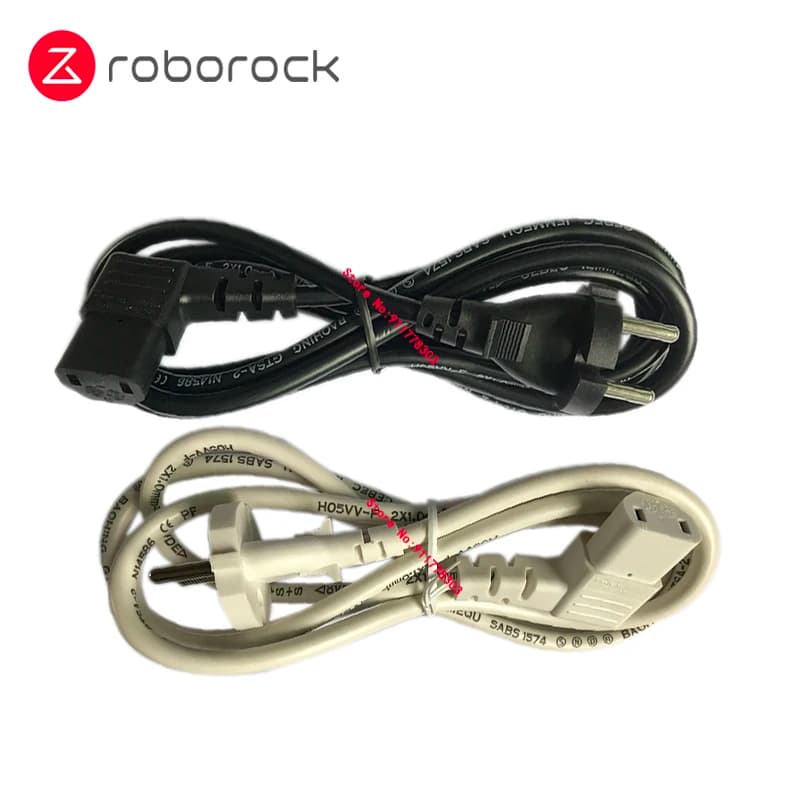 Nuovo originale Roborock S7 + cavo di alimentazione per Roborock S7 + Robot aspirapolvere cavo di ricarica per stazione dock vuoto automatico con spina europea
