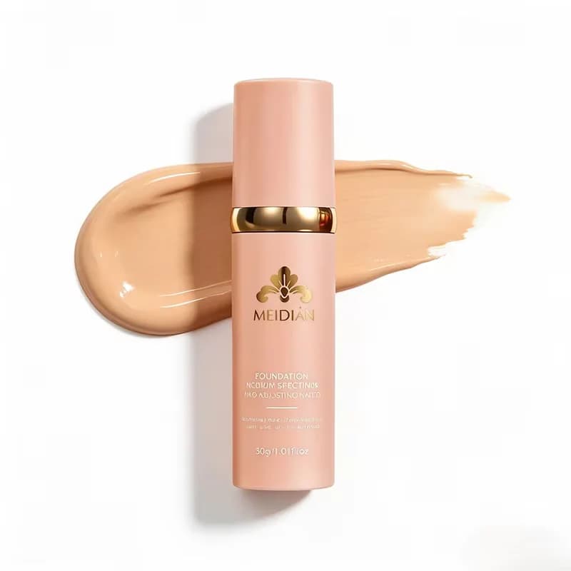 Fondotinta liquido quattro in uno che cambia colore, con lunga durata SPF50+, senza rimozione del trucco, senza colla in polvere, idratante