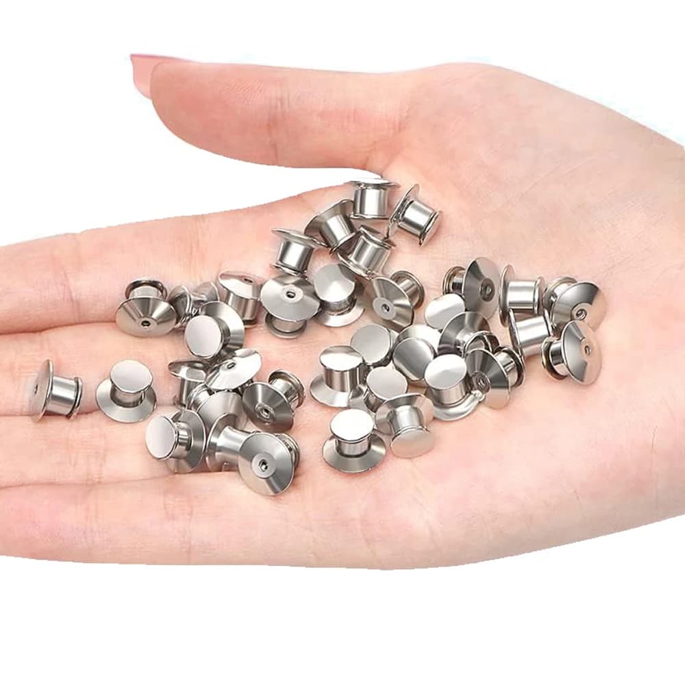 10/30/50 Pieces Metal Safety Stops for DIY Jewelry, Jewellery Creation Accessories, Craft Supply