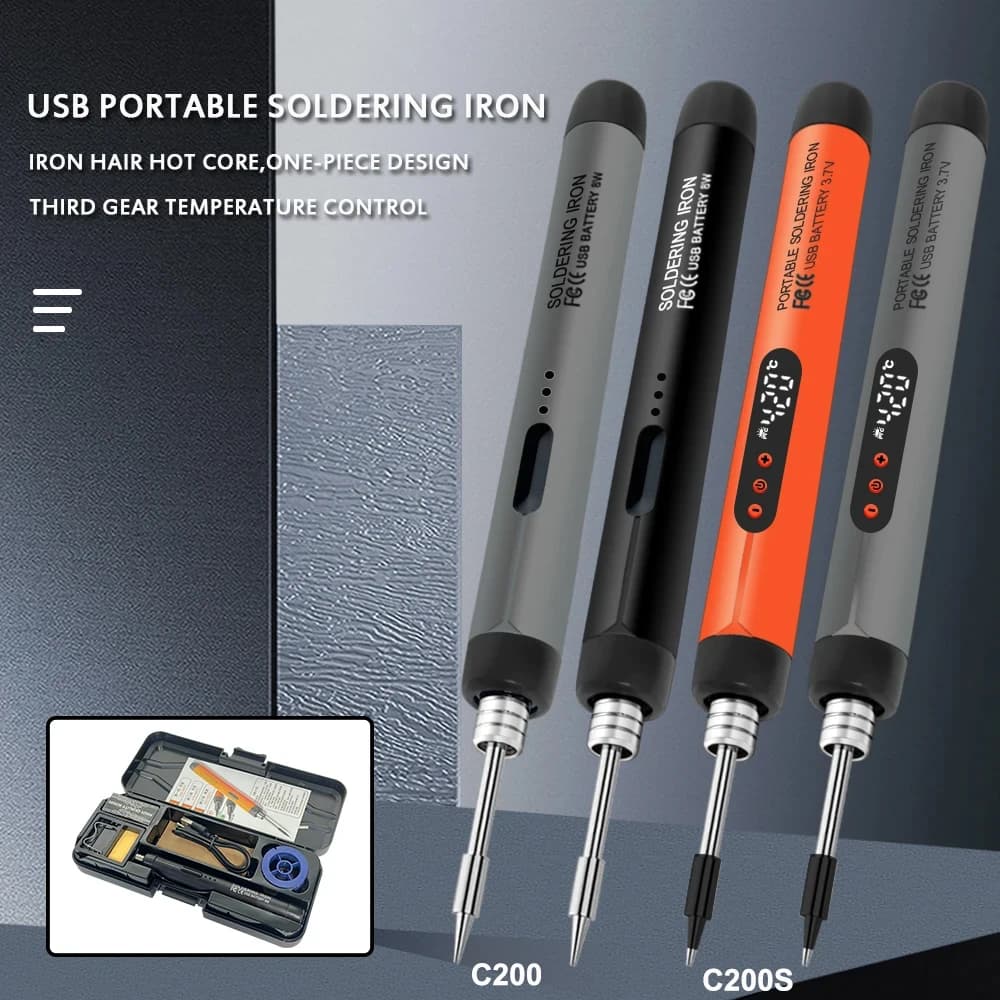 USB Wireless Digital Welder Kit Wireless Adjustable Wireless Temperature 300-450 °C Intelligent Welding Tool