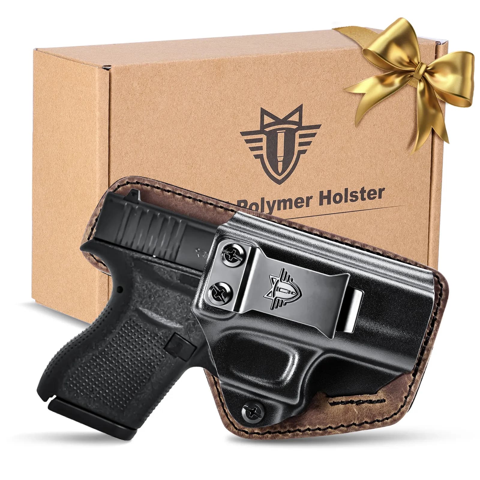 New Kydex IWB 2026 Leather Foil for Glock 43X with Adjustable Angle and Compatible with Red Dot, for Right Hand