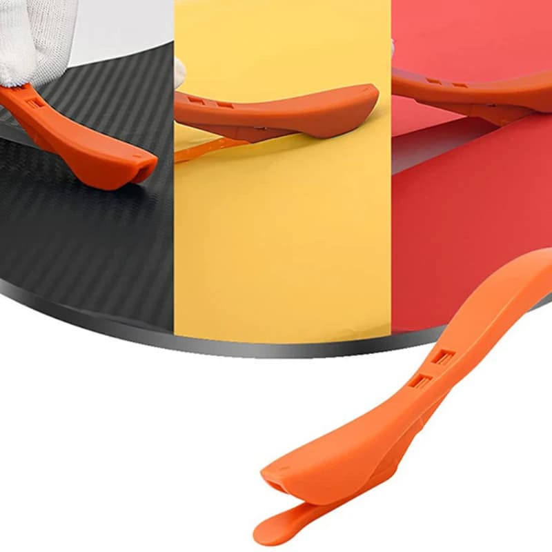 Coltello per tagliare pellicole avvolgenti con lame – Taglierina per adesivi per tinture in vinile/auto in fibra di carbonio, taglierina posteriore per taglio carta da regalo fai-da-te