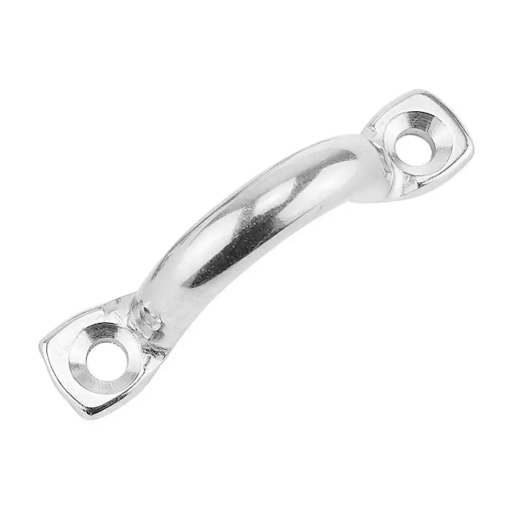 Set di Anelli a D in Acciaio Inox 316 Lucidato per Ancoraggio e Fissaggio su Ponte di Barche e Accessori per Kayak