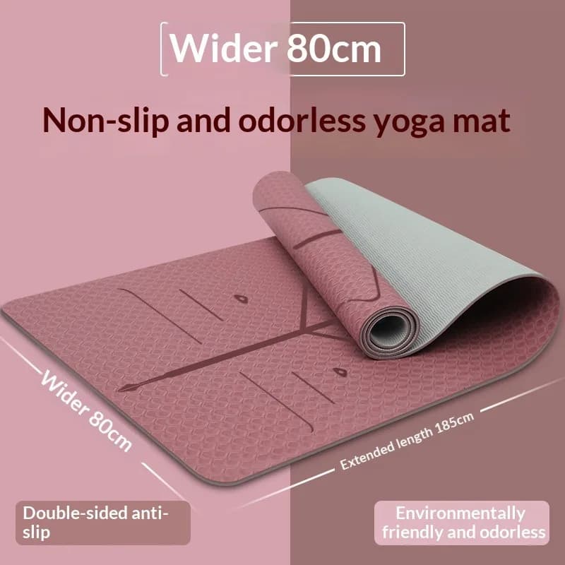 TPE Exterior from extra large non-slip yoga High density Gym Pilates Dancing Training Corda for jump absorbing noise Wholesale