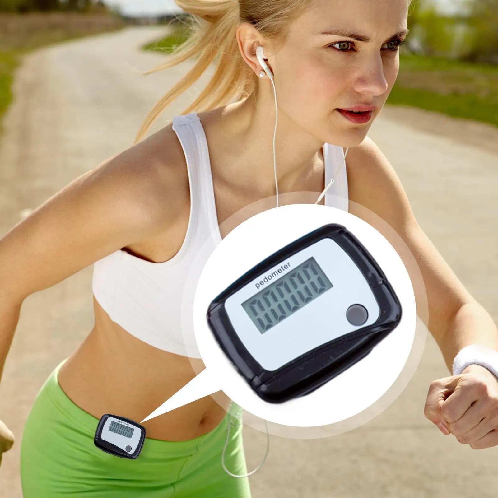 Jumping rod with 3D potentiometer, accurate counter with digital display, portable fitness trackers for sports excursions