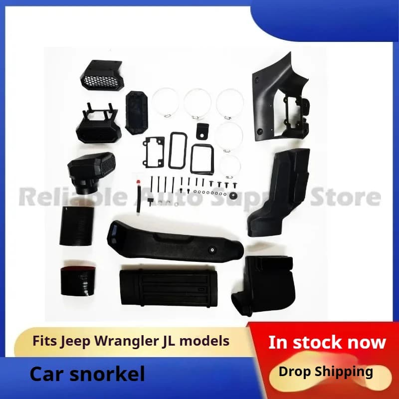 Sistema di Aspirazione Aria Per Jeep Wrangler JL Aspirazione Acqua Profonda Snorkel Off Road Aggiornamento 4x4 Modifica Del Veicolo Durevole Impermeabile