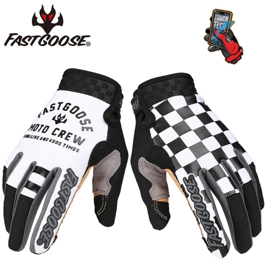 Fastgoose Motocross MX Guanti sportivi Retro Rider Moto Mountain Bike BMX DH MTB Guanti da ciclismo