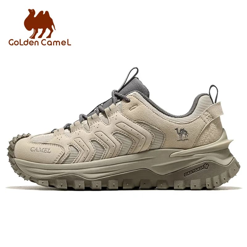 GOLDEN CAMEL Trekking shoes Woman and man Sneakers sports with thick sole Wear resistant non-slip trekking shoes for men