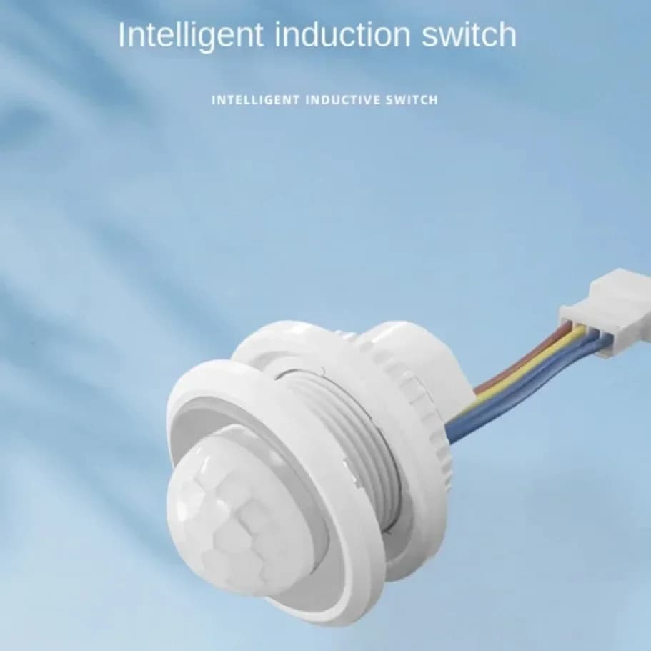 Rilevamento interruttore intelligente PIR per interni ed esterni 110V 220V Sensore di movimento a luce infrarossa regola la modalità temporale dell'interruttore del rilevatore automatico