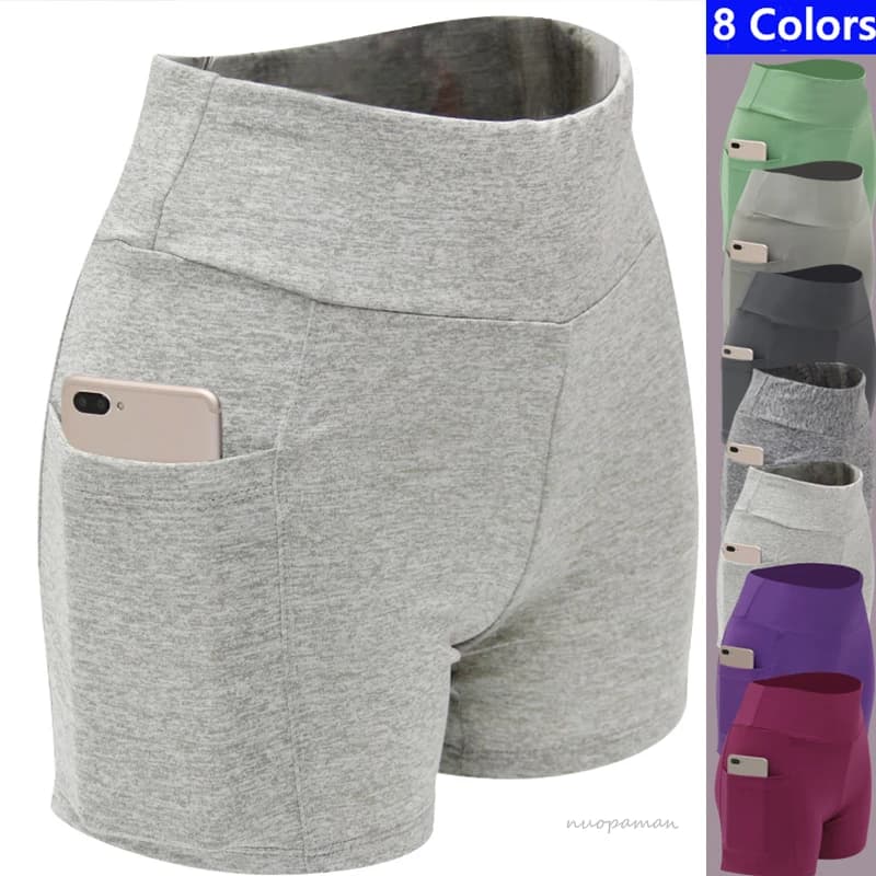 2026 new fitness shorts for women yoga jogging sports cycling shorts running five pants legging