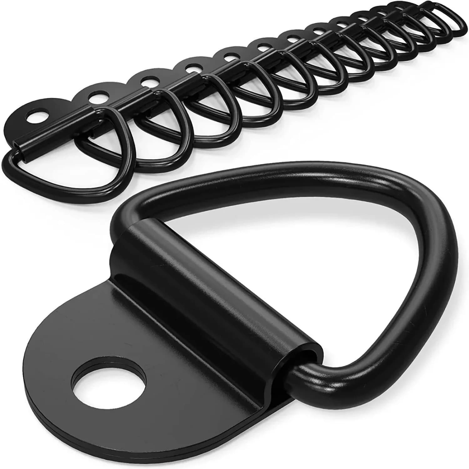 Gancio di ancoraggio a forma di D Anello di ancoraggio per legare il carico in acciaio inossidabile Anello di legare per auto, camion, rimorchi, barche (4/6/8 pezzi)