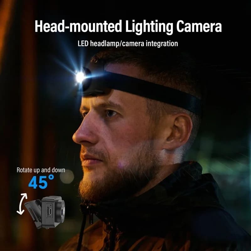 Bestseller Telecamera sportiva montata sulla testa Telecamera HD anti-vibrazione Video corto Ciclismo Videoregistratore esterno Registratore Vlog