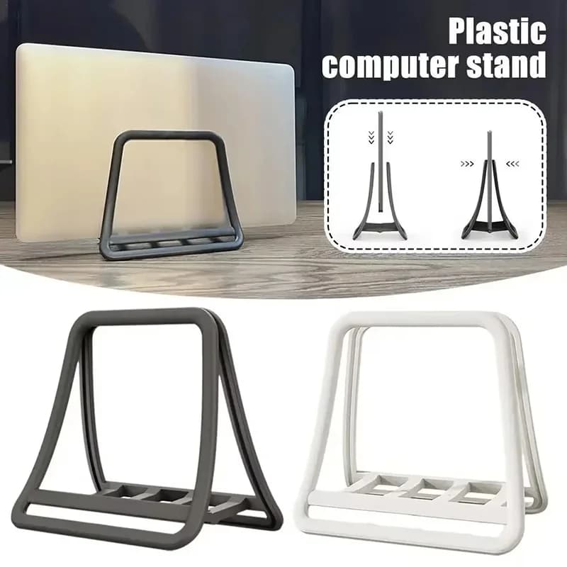 Anti-Slip Vertical Laptop Stand Detachable Laptops Desktop Stand Notebook Dock For Macbook Air Pro iPad Lenovo Dell Desk Holder
