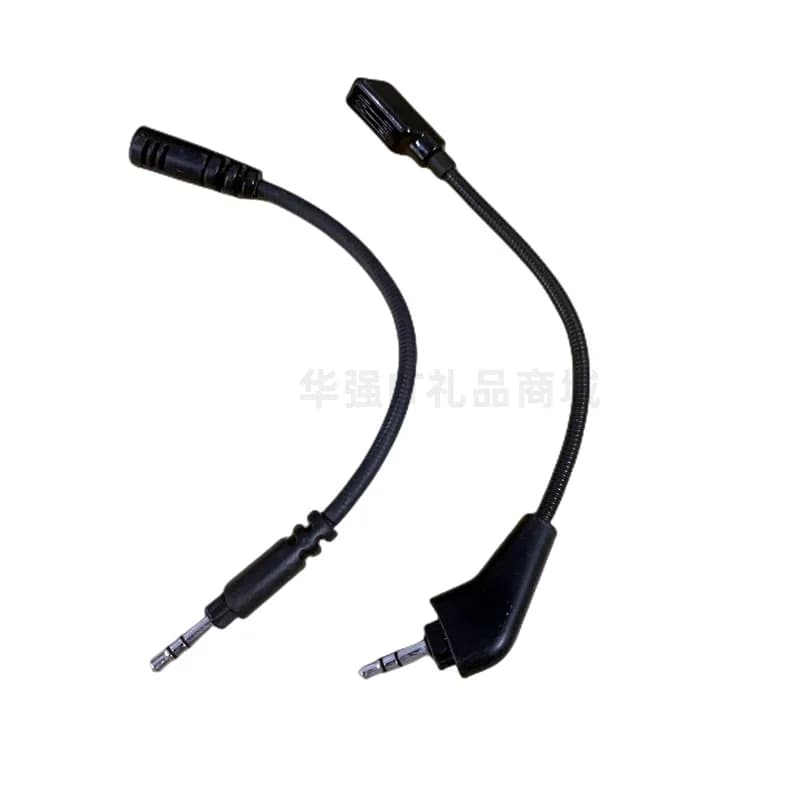 Replacement Microphone Aux 3.5mm Microphone for Corsair HS35 HS45 HS50 Pro HS60 HS70 SE Headphones Microphone with Swan Neck