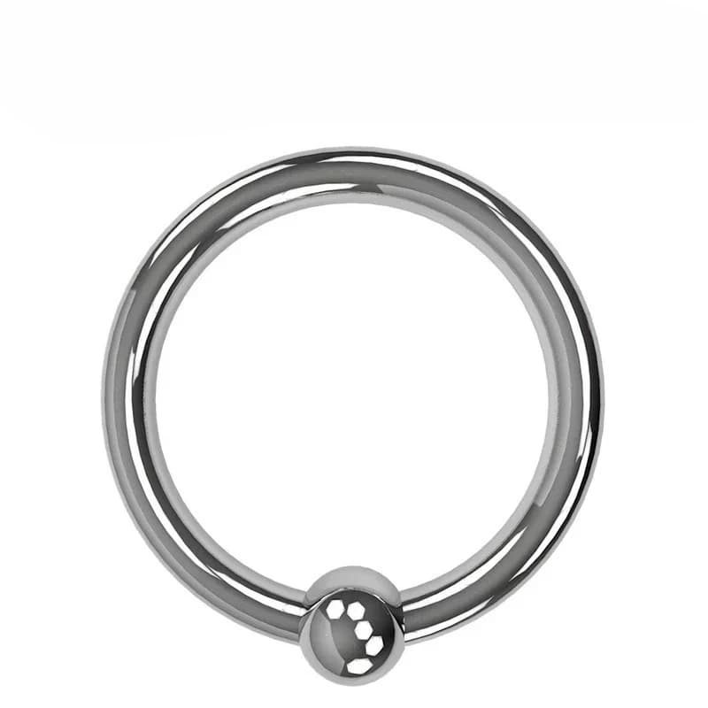 SexyToy Metallo ColorRound Cockring Dispositivo di castità maschile Spina per pene in acciaio inossidabile Anello per pene Cintura per bondage Anello di ritardo personalizzabile