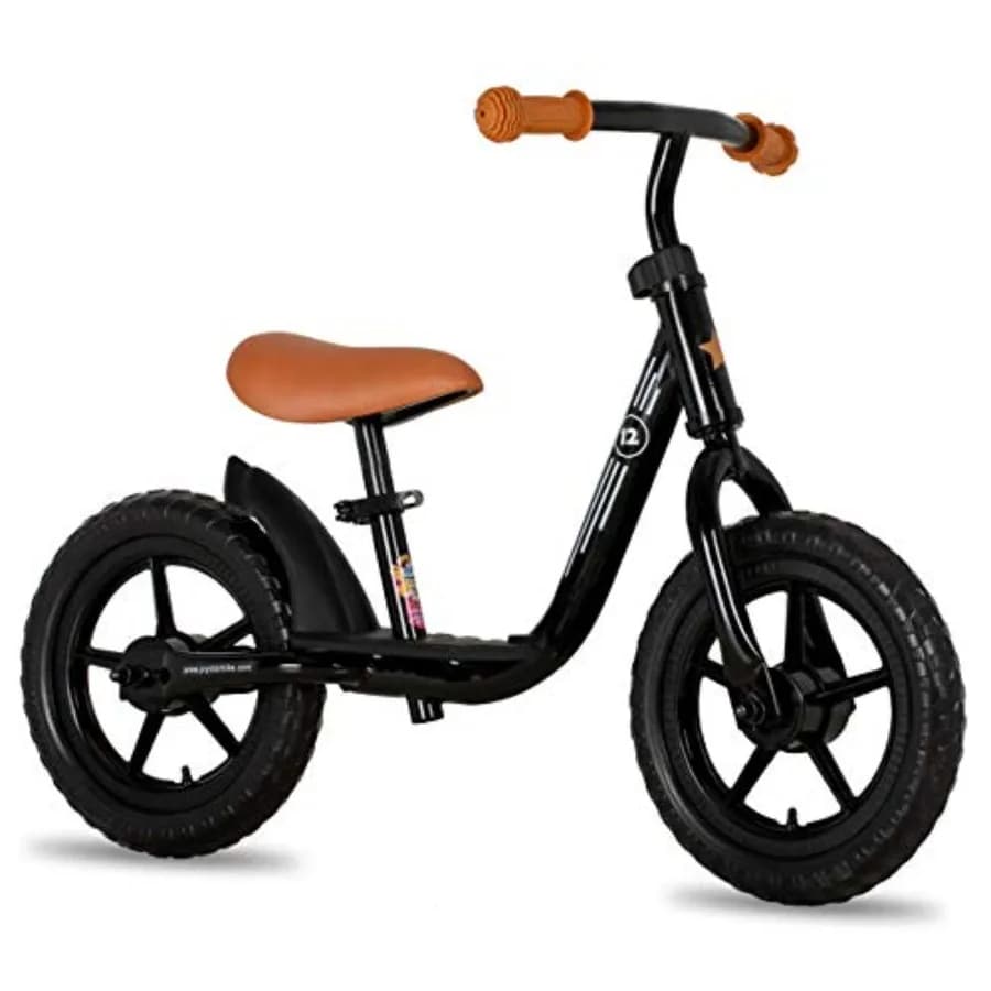 Toddler Balance Bike for Indoor Outdoor Use, Lightweight Aluminum Frame, Pastel Blue Pink, Easy-Grip Handlebars Smooth-Rolling
