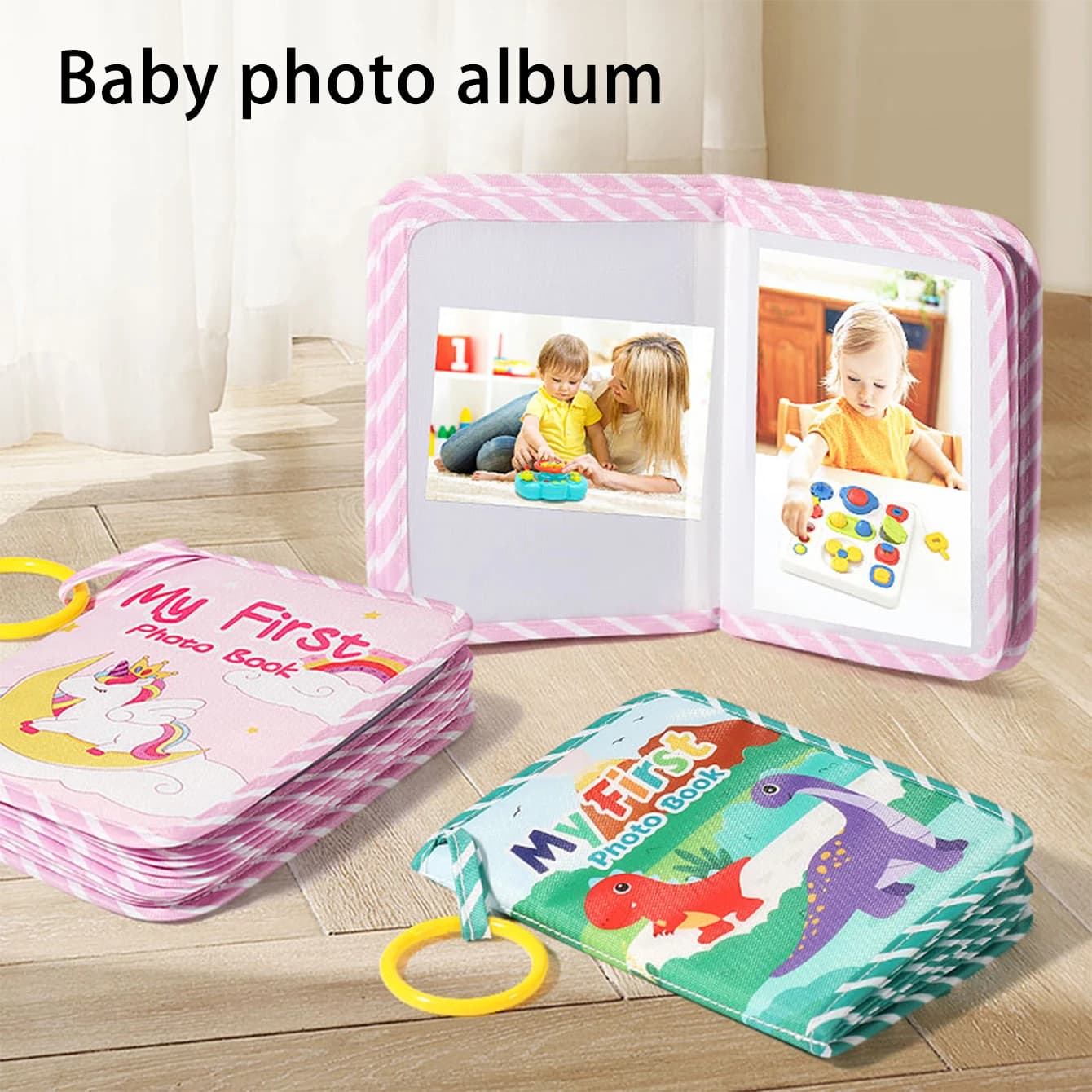 Giocattoli per bambini, libri di stoffa silenziosi, album fotografici, immagini, libri interattivi educativi per la prima educazione