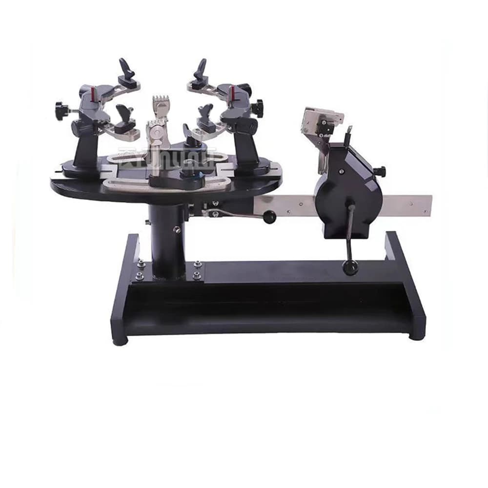 Tennis and badminton racking machine, hand crank table rack, cable stretcher