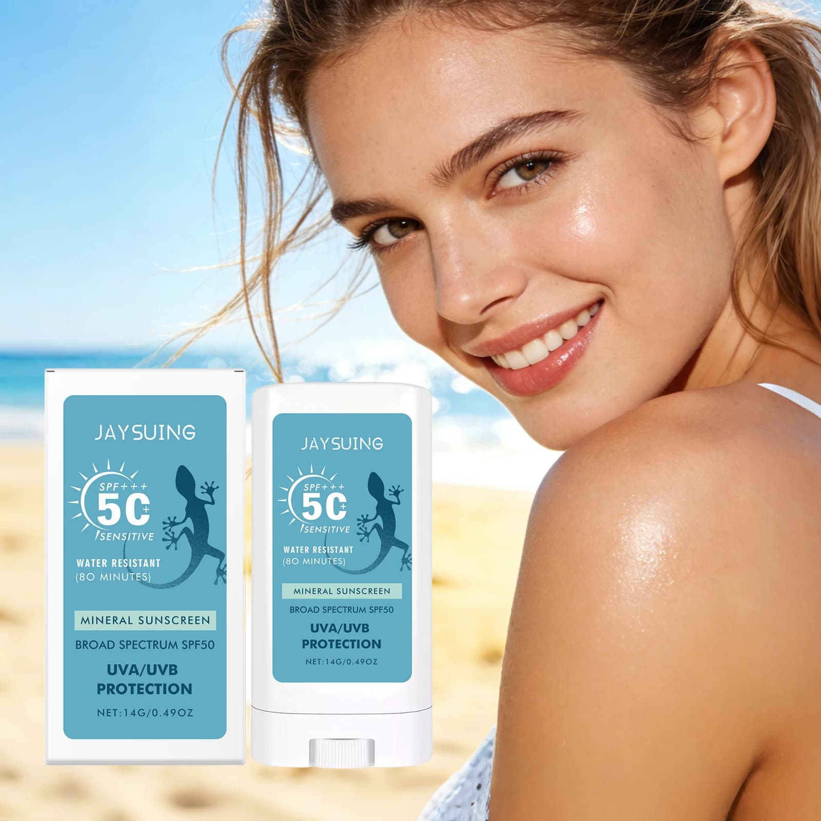Stick Solare Jay Broadcast, Solar Efficacy Protection, Waterproof, Fast Skin Formation, Not Unto, for Open Daily Activities, SPF 50+