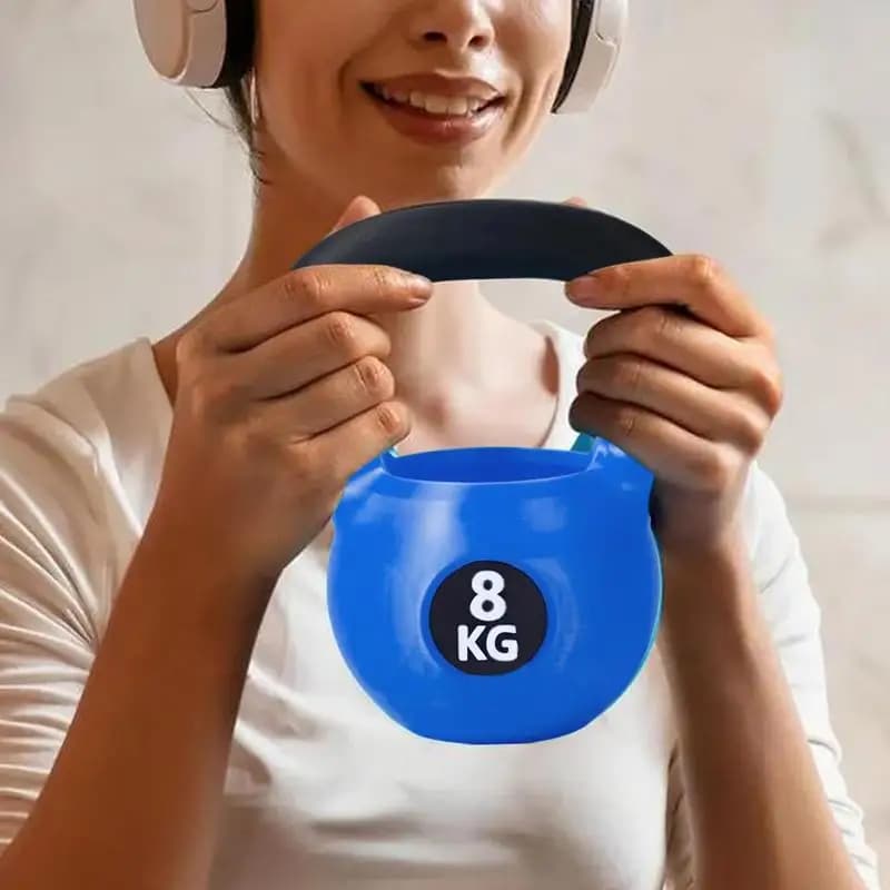 Kettlebell pen holder shape Kettlebell cup Fun desk accessories for women Men Adults Fitness enthusiasts