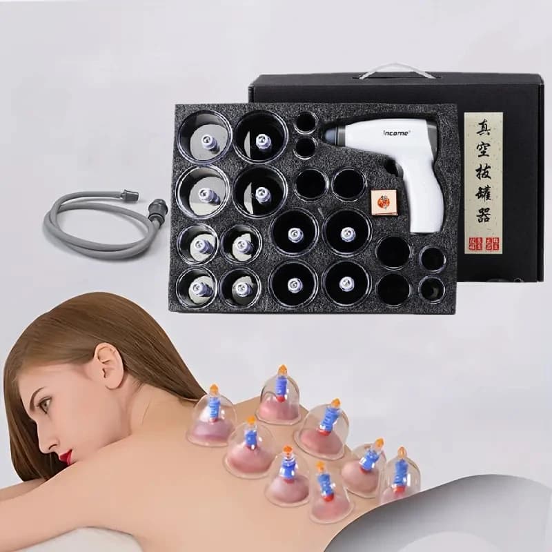 Chinese Medicine Suction cups Anti Cellulite Electric Bank Empty Hijama Cover Glasses Therapy Physiotherapy Massage Baractols For Body