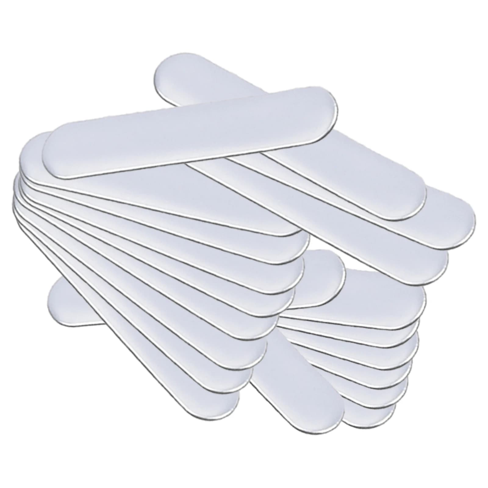 20Pcs Golf High Density Lead Sheet Especially Viscous Flexible Weight Bar Low Wind Resistance Ideal for Curved Surfaces