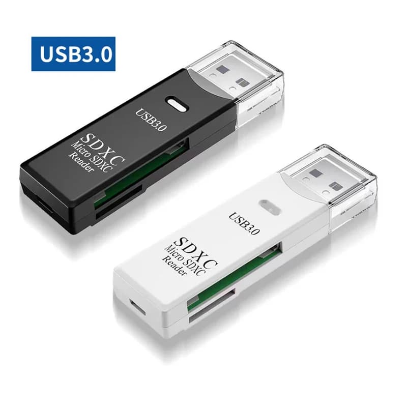 Lettore di schede USB 3.0 2.0 Multi porte ad alta velocità Micro SD TF Card Writer Computer Laptop Tablet Adattatore di espansione della memoria