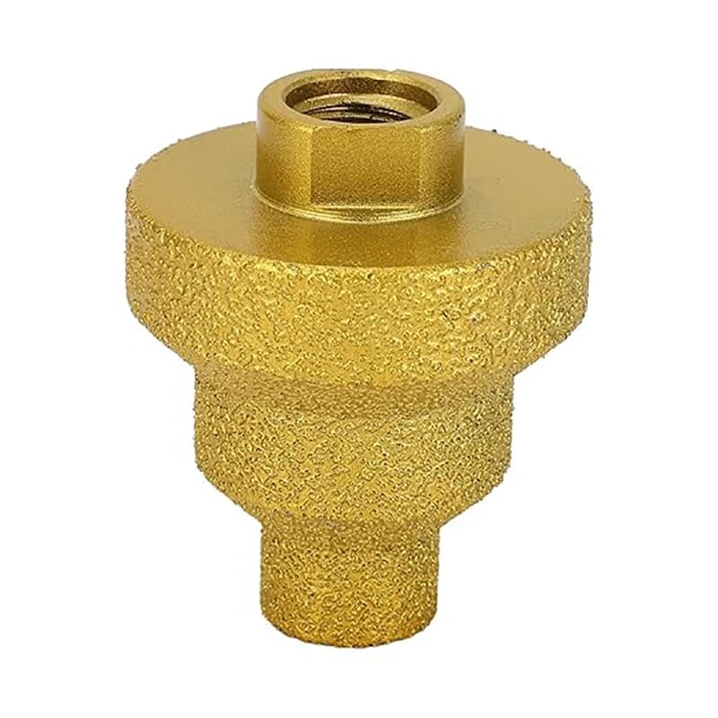 Braised M10 20/35/50mm Braised Step Drill Tip For Multilayer Conical Aleator Hole Expansion for Marble / Tile