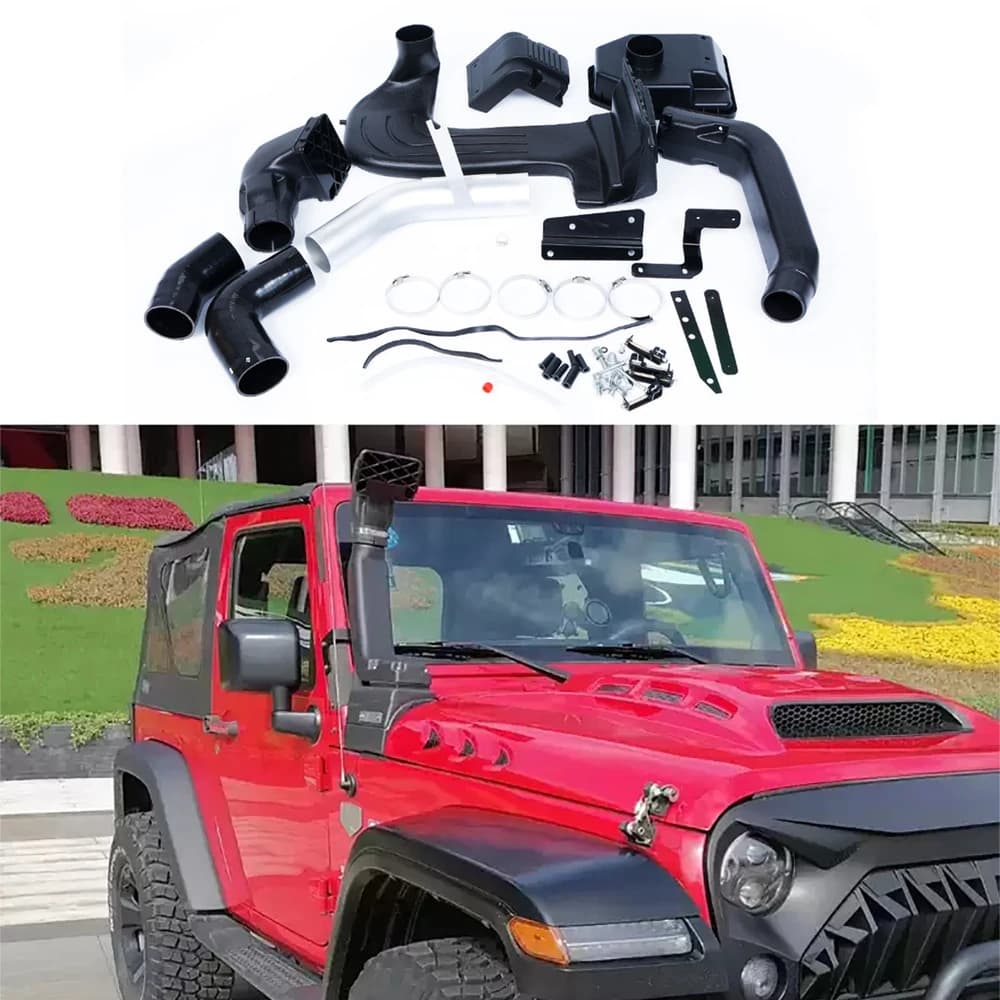 4x4 off-road snorkeling kit suitable for Jeep Wrangler JK 2007-2017 (fuel car) modified ABS accessories