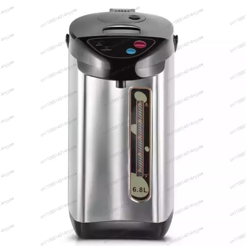 6.8 litre isolated electric kettle with water dispenser at constant temperature and automatic function for hot water of great capacity