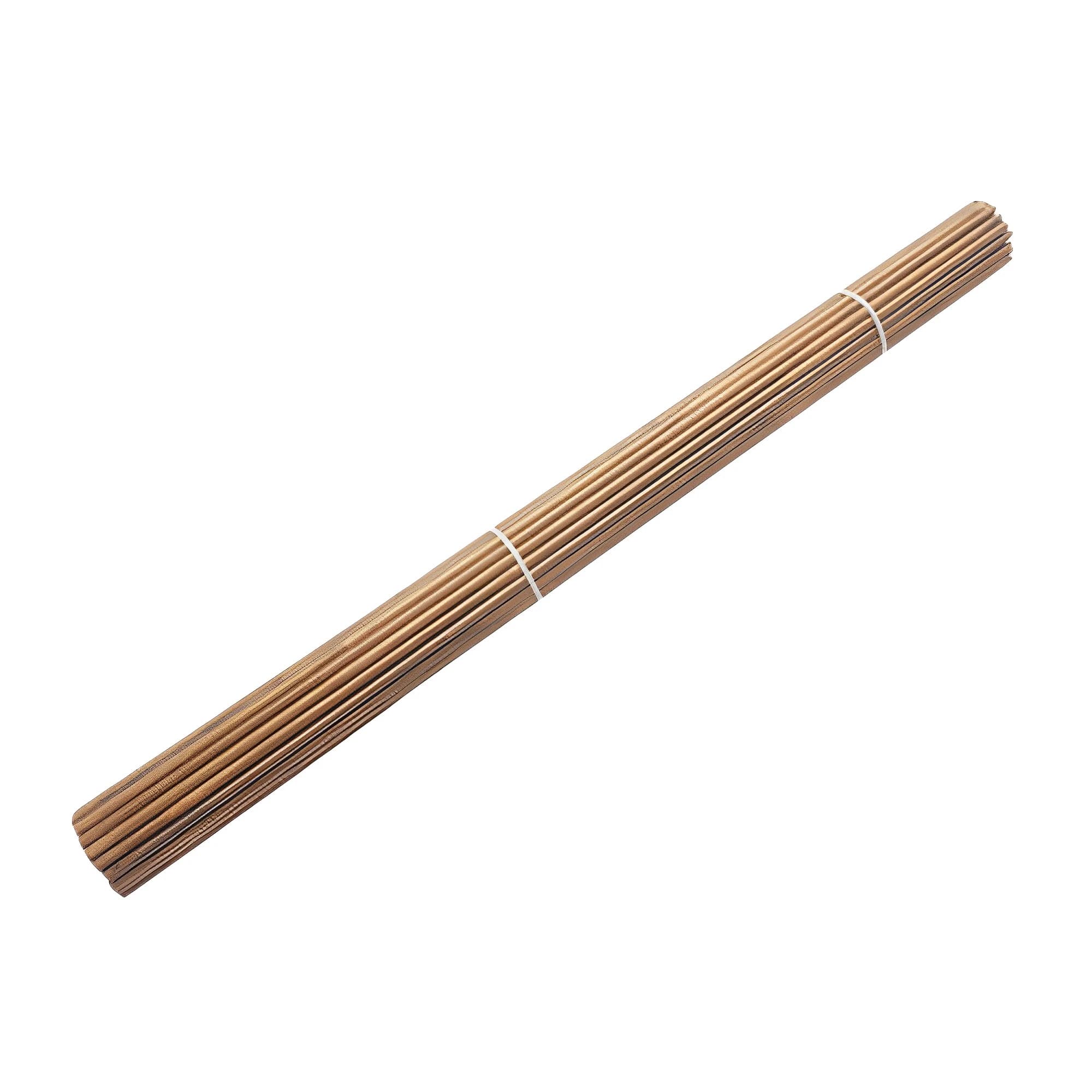 12 Pezzi Aste per Frecce in Bambù da 80cm, 84cm, 90cm, Diametro Esterno 7.5mm, 8.0mm, 8.5mm, con Notto Autobloccante, Fatte a Mano, per Frecce Fai-da-te e Tiro con l'Arco